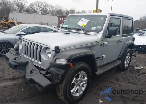 2022 Jeep Wrangler Sport S 4X4 из США, поврежденный, VIN 1C4HJXAG3NW233086